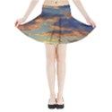 Sunrise Over The Sand Dunes Mini Flare Skirt View3