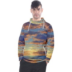 Sunrise Over The Sand Dunes Men s Pullover Hoodie by GardenOfOphir