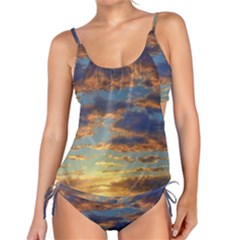 Sunrise Over The Sand Dunes Tankini Set by GardenOfOphir