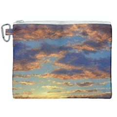 Sunrise Over The Sand Dunes Canvas Cosmetic Bag (xxl) by GardenOfOphir