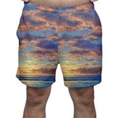 Sunrise Over The Sand Dunes Men s Shorts by GardenOfOphir