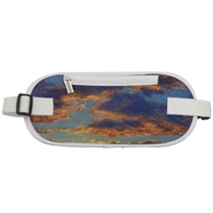 Sunrise Over The Sand Dunes Rounded Waist Pouch by GardenOfOphir