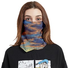 Sunrise Over The Sand Dunes Face Covering Bandana (two Sides) by GardenOfOphir