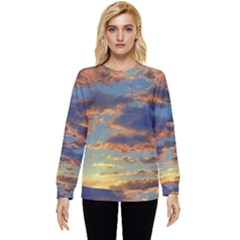 Sunrise Over The Sand Dunes Hidden Pocket Sweatshirt by GardenOfOphir