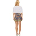 Sunrise Over The Sand Dunes Mini Front Wrap Skirt View4