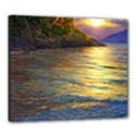 Sunset At The Surf Canvas 24  x 20  (Stretched) View1