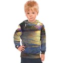 Sunset At The Surf Kids  Hooded Pullover View1