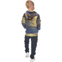 Sunset At The Surf Kids  Hooded Pullover View2