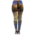 Sunset At The Surf Lightweight Velour Leggings View2