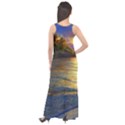 Sunset At The Surf Sleeveless Velour Maxi Dress View2