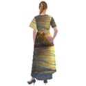 Sunset At The Surf Front Wrap High Low Dress View2