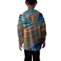 Modern Sunset Over The Ocean Kids  Hooded Windbreaker View2