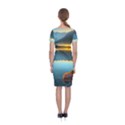 Gorgeous Lake Classic Short Sleeve Midi Dress View2