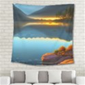 Gorgeous Lake Square Tapestry (Large) View2