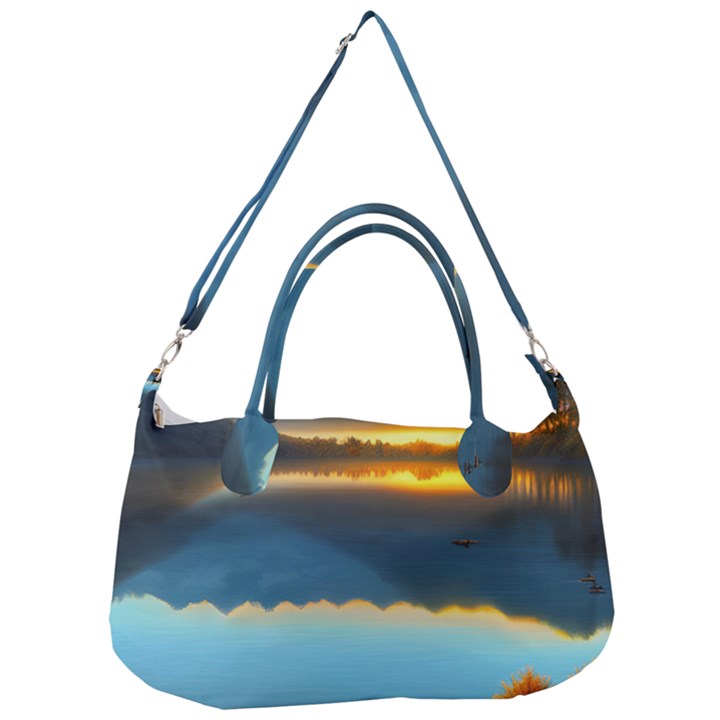 Gorgeous Lake Removal Strap Handbag