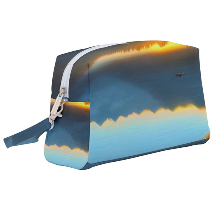 Gorgeous Lake Wristlet Pouch Bag (Large)