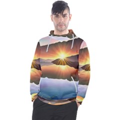 Majestic Lake Men s Pullover Hoodie by GardenOfOphir