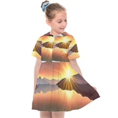 Majestic Lake Kids  Sailor Dress by GardenOfOphir