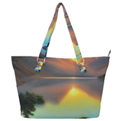 Benevolent Lake Full Print Shoulder Bag by GardenOfOphir