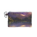 Colored Hues Sunset Canvas Cosmetic Bag (Small) View1