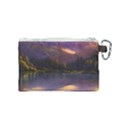 Colored Hues Sunset Canvas Cosmetic Bag (Small) View2