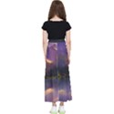 Colored Hues Sunset Kids  Flared Maxi Skirt View2