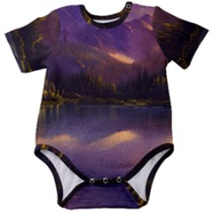 Colored Hues Sunset Baby Short Sleeve Bodysuit by GardenOfOphir