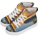 Distant Sunset Kids  Hi-Top Skate Sneakers View2