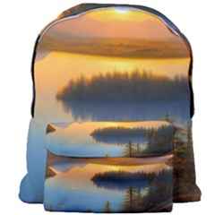 Distant Sunset Giant Full Print Backpack by GardenOfOphir