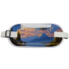 Beautiful Sunset Rounded Waist Pouch by GardenOfOphir