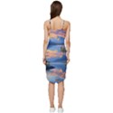 Beautiful Sunset Wrap Frill Dress View4