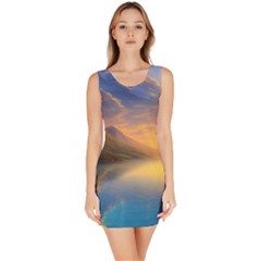 Benevolent Sunset Bodycon Dress by GardenOfOphir