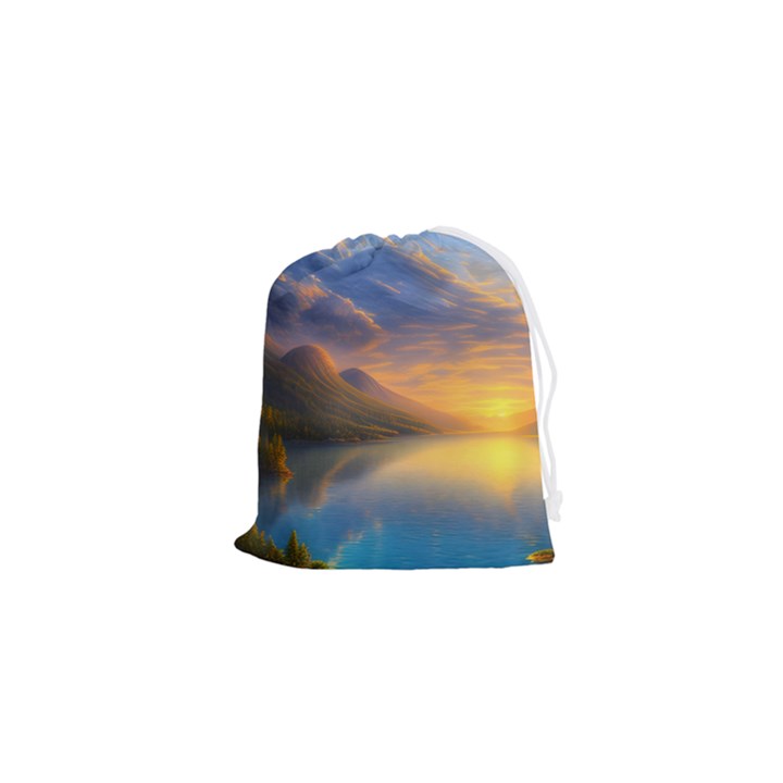 Benevolent Sunset Drawstring Pouch (XS)