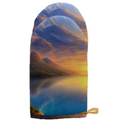 Benevolent Sunset Microwave Oven Glove by GardenOfOphir