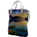 Breathtaking Sunset Canvas Messenger Bag View1