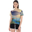 Breathtaking Sunset Open Back Sport Tee View1