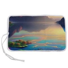 Breathtaking Sunset Pen Storage Case (l) by GardenOfOphir