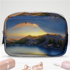 Crimson Sunset Make Up Pouch (small) by GardenOfOphir