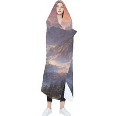 Dusty Sunset Wearable Blanket