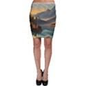 Dazzling Sunset Bodycon Skirt View1