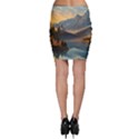 Dazzling Sunset Bodycon Skirt View2