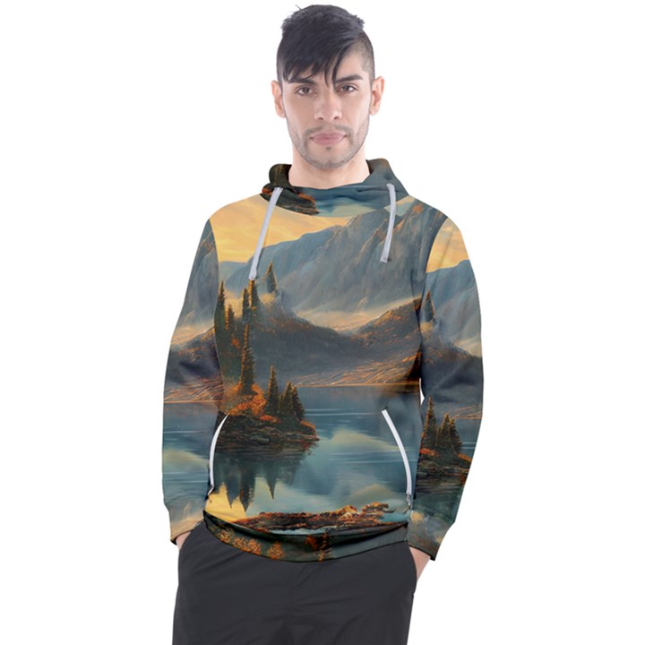 Dazzling Sunset Men s Pullover Hoodie