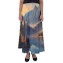 Dazzling Sunset Flared Maxi Skirt View1