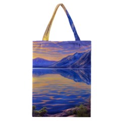 Dramatic Sunset Classic Tote Bag by GardenOfOphir