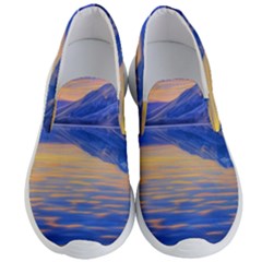 Dramatic Sunset Men s Lightweight Slip Ons by GardenOfOphir