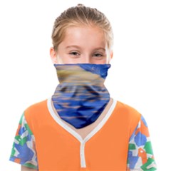 Dramatic Sunset Face Covering Bandana (kids) by GardenOfOphir