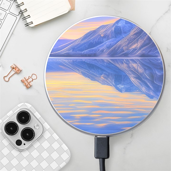 Dramatic Sunset Wireless Fast Charger(White)