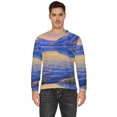 Dramatic Sunset Men s Fleece Sweatshirt by GardenOfOphir