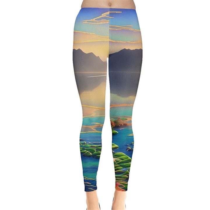 Exquisite Sunset Leggings 