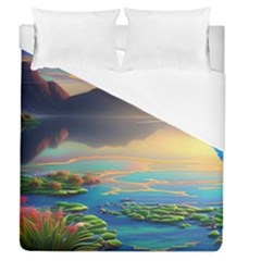 Exquisite Sunset Duvet Cover (queen Size) by GardenOfOphir